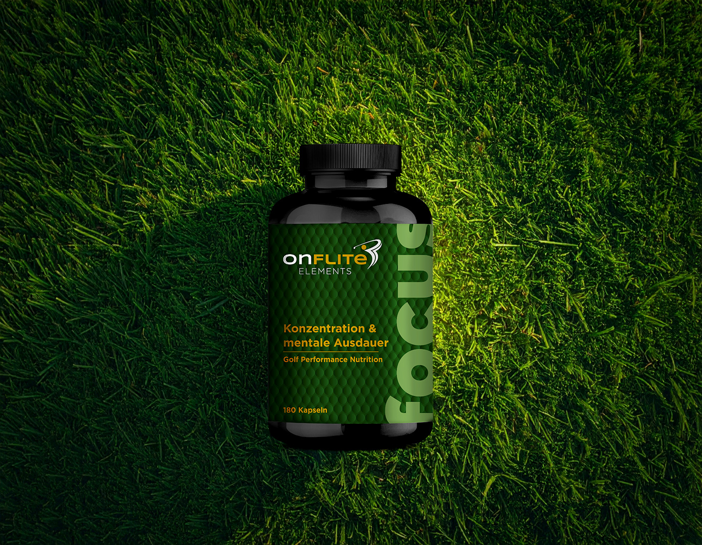 OnFlite Elements Dose im Gras